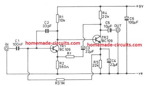 Guitar Preamp Circuit Diagram 38 Guitar Preamp Circuit Diagr