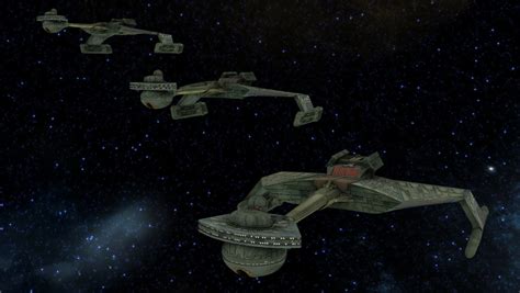 Klingon K't'inga-class Battlecruiser Squadron by DRWolfe on DeviantArt