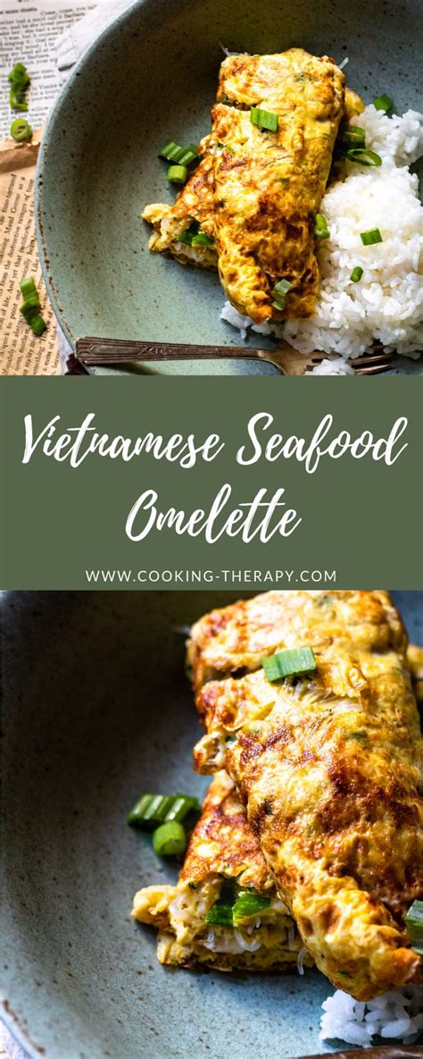 Vietnamese Seafood Omelette | Seafood omelette recipe, Cooking, Easy ...