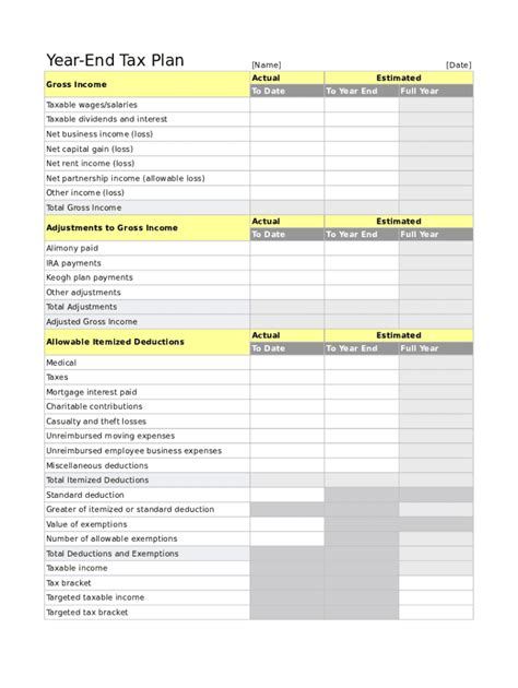 Tax Return Template - Fill Online, Printable, Fillable, Blank | pdfFiller