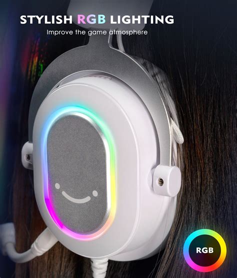 Наушники FIFINE H6 RGB White купить | ELMIR - цена, отзывы, характеристики