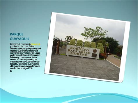 Parque Guayaquil Ppt