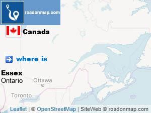 Where is Essex , Ontario Canada