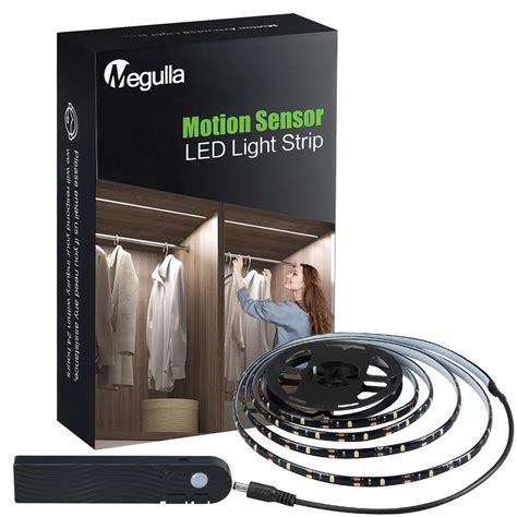 Buy M Motion Sensor Led Lights Strip Megulla Rechargeable Battery