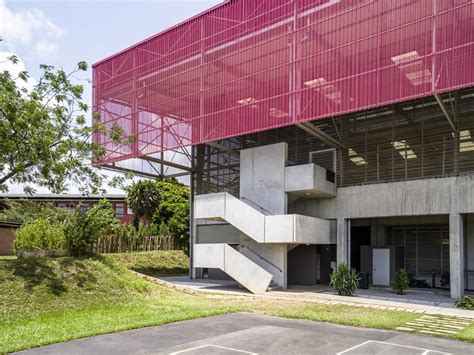 Blaise Pascal High School Gymnasium By Koffi And Diabaté Architectes