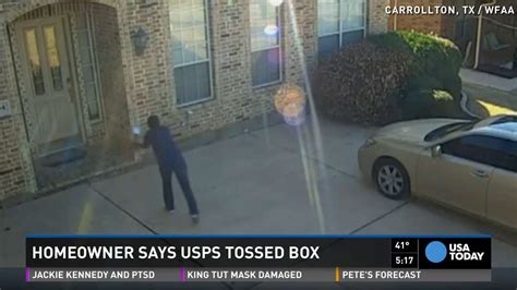 Video Catches Postal Worker Throwing 4000 Package