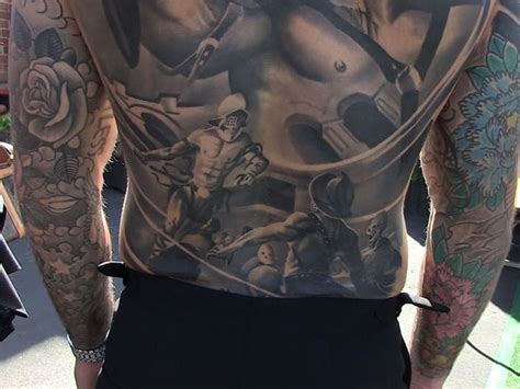 Cody Garbrandt Shows Off Insane Back Tat, Took 25 Hours to Complete!