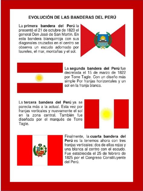 Evolucion De Las Banderas Del Peru Pdf