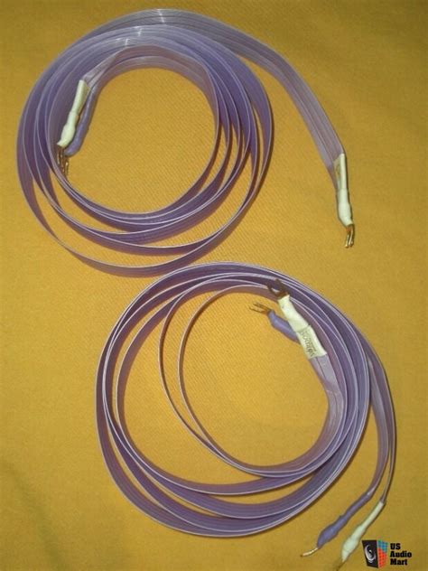 Nordost Spm Reference Speaker Cables Meter Pair W Spades For Sale