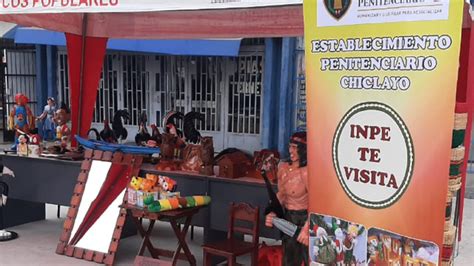 Internos Del Penal De Chiclayo Exponen Sus Productos En Megacampaña