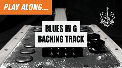 PLAY ALONG Blues In G Backing Track YouTube