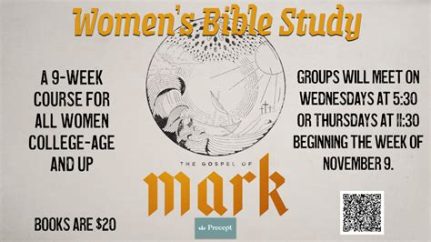 Women S Bible Study Mark FBC Summit