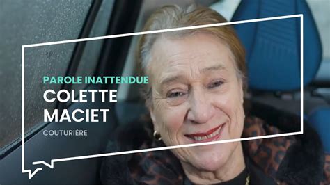 Colette Maciet Parole Inattendue Youtube