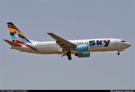 D AGSA German Sky Airlines Boeing 737 883 Photo By Carlos Seabra ID