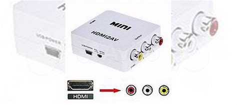 Переходник с hdmi на RCA (колокольчики) купить в Санкт-Петербурге ...
