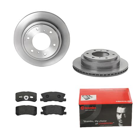 Brembo Bremsscheiben Bremsbel Ge Hinten F R Mitsubishi Pajero