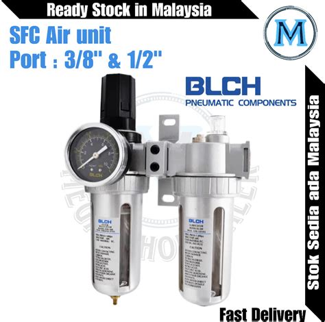 Blch Filter Regulator Lubricator Frl Air Unit Sfc