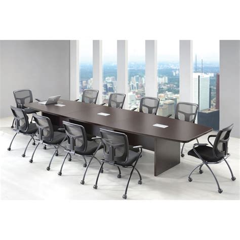 Officesource Os Laminate Conference Tables Expandable Boat Shaped