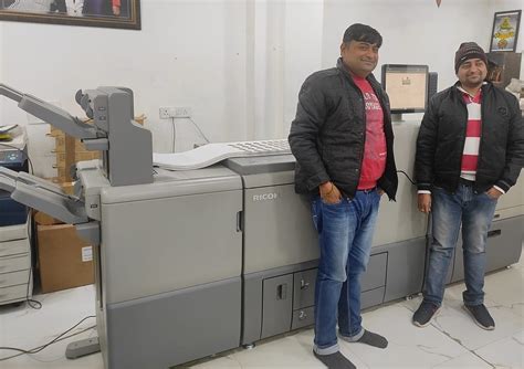 Shiva Print Bazaar Installs Ricoh Pro C X Monotech Systems Limited