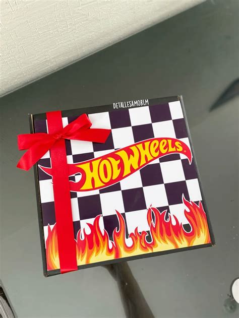 Caja Hotwheels Manualidades Fiesta De Hot Wheels Tarjetas Creativas