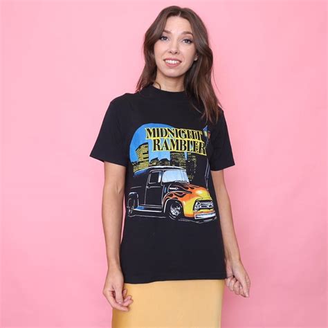 Midnight Rambler Graphic Print Vintage T Shirt Depop