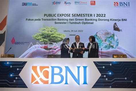 PEMAPARAN KINERJA BANK BNI ANTARA Foto