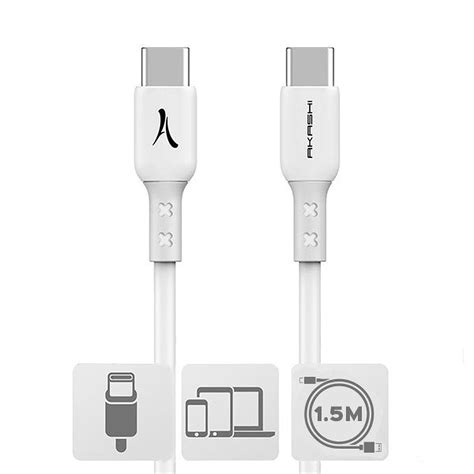 Akashi C Ble Usb C Vers Usb C Blanc M Devis Gratuit Garantie