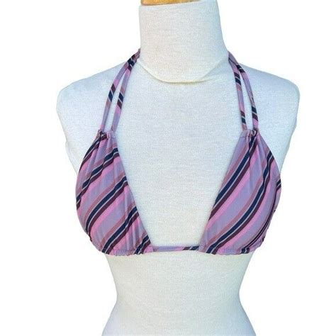 Acacia Swimwear Cannons Triangle Bikini Top That 70s Gem