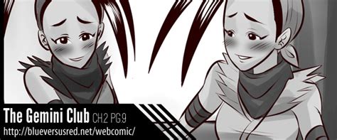 Bvr Webcomic The Gemini Club Ch Pg By Blueversusred Hentai Foundry