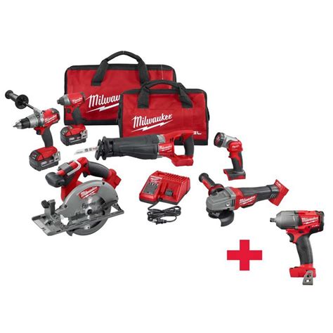 Milwaukee - Power Tool Combo Kits - Power Tools - The Home Depot