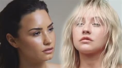 Christina Aguilera, Demi Lovato Escape Prison in Empowering 'Fall In ...