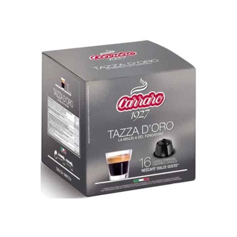 Кофе в капсулах Carraro Dolce Gusto Tazza D Oro Coffeeroom