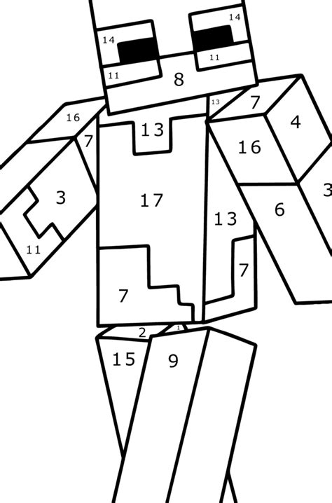 Minecraft Faces Color By Number Minecraft Face Minecraft Worksheets