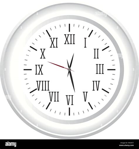 Reloj De Pared Con N Meros Romanos La Imagen Del Icono Dise O