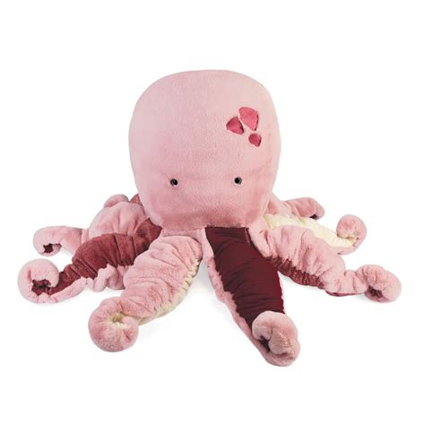 Peluche B B Tr Sors Marins Pieuvre Rose Xxl Cm De Histoire D Ours