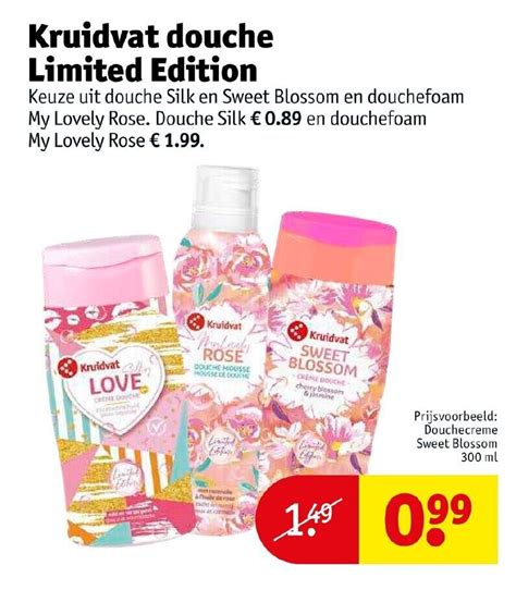 Douche Limited Edition Aanbieding Bij Kruidvat