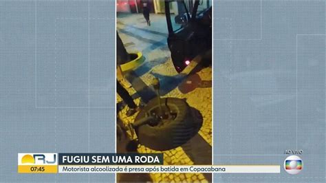 Motorista Alcoolizada Dirige Carro Sem Roda E Detida Na Zona Sul Do