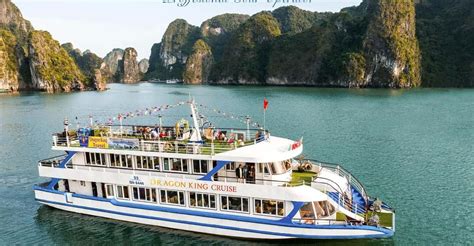 Ha Long Bay Luxury Day Cruise Caves Kayak Buffet Lunch