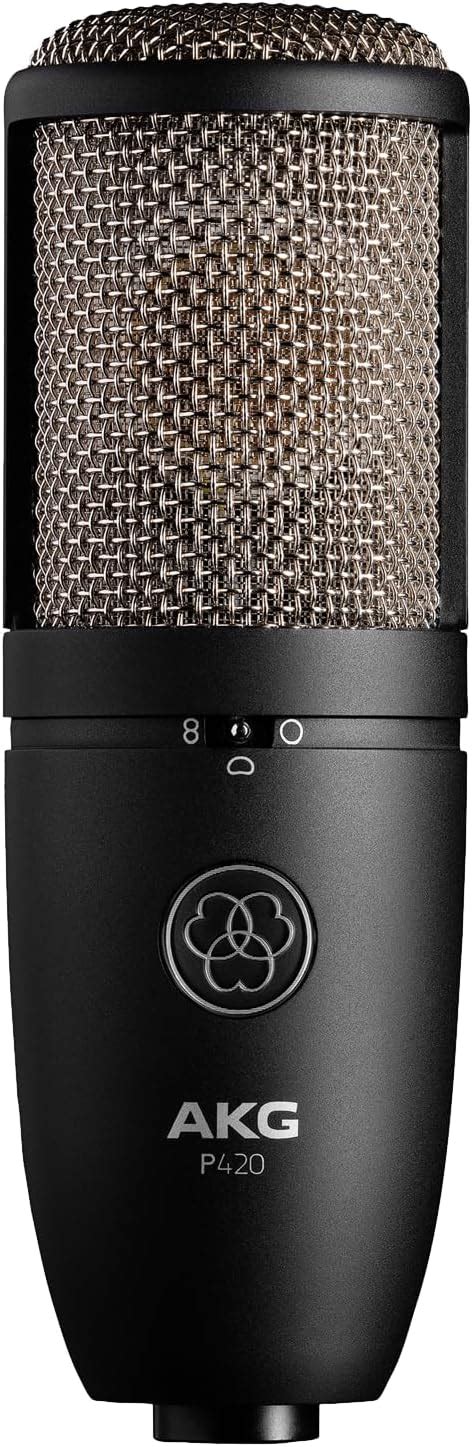 AKG P420 Microphone d enregistrement polyvalent haute performance à