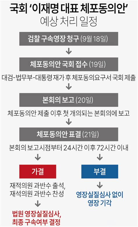 속보 이재명 체포안 가결 정치검찰 공작수사에 날개 달아줄 것사실상 부결 요청