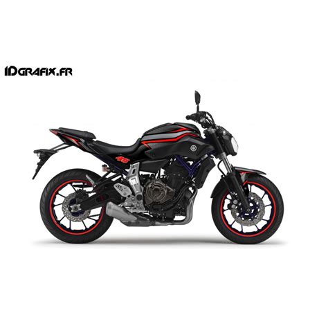 Kit D Coration Racing Rouge Idgrafix Yamaha Mt Idgrafix