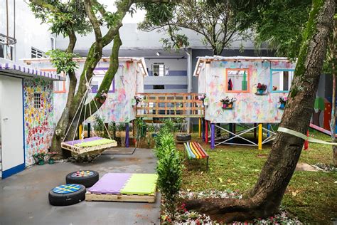 Escola Municipal De S O Caetano Inaugura Parque Infantil Constru Do Por