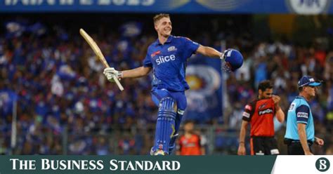 Red Hot Green Hits Maiden T20 Ton To Keep Mumbai Alive The Business Standard
