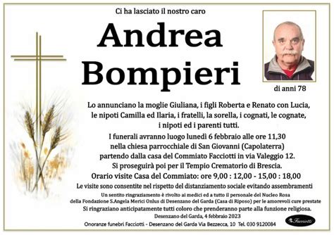 Andrea Bompieri Onoranze Funebri Facciotti