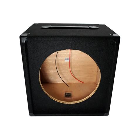 Electric Guitar X Empty Speaker Carpet Cabinet Enclosure Box