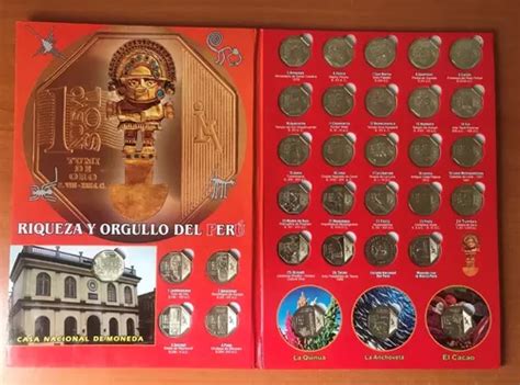 Album Monedas De Peru Riqueza Y Orgullo Del Peru Rojo Mercadolibre