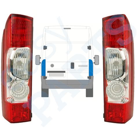 Arri Re Lampe Set Fiat Ducato