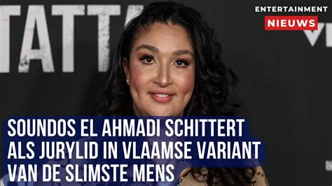 Soundos El Ahmadi Straalt Als Jurylid In Vlaamse De Slimste Mens Youtube