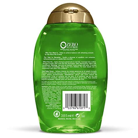 Ogx Extra Strength Refreshing Scalp Teatree Mint Invigorating Scalp Shampoo With Tea Tree