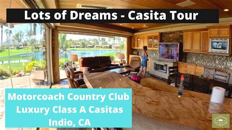 V5E8 Motorcoach Country Club Luxury RV Casitas Tour YouTube